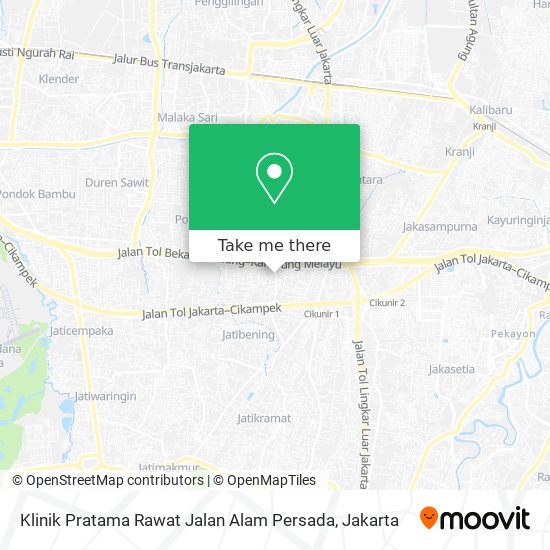 Klinik Pratama Rawat Jalan Alam Persada map