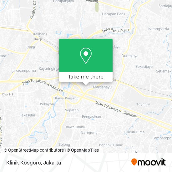 Klinik Kosgoro map