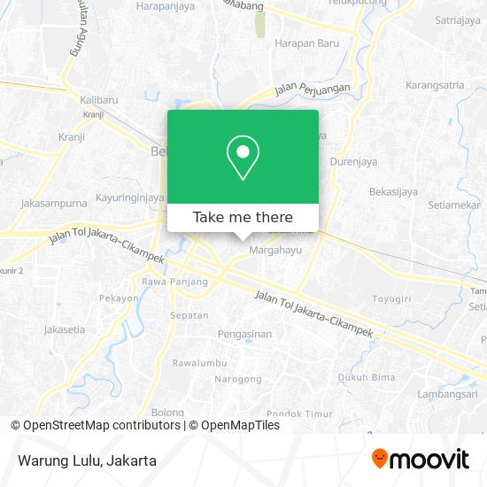 Warung Lulu map