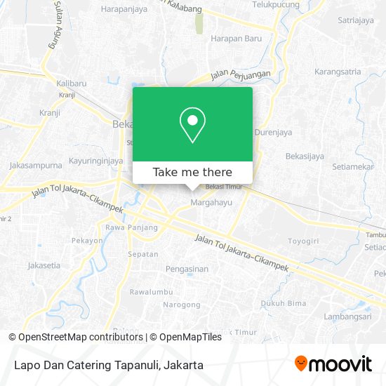 Lapo Dan Catering Tapanuli map