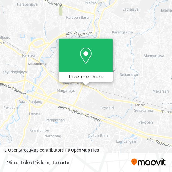 Mitra Toko Diskon map