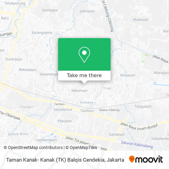 Taman Kanak- Kanak (TK) Balqis Cendekia map