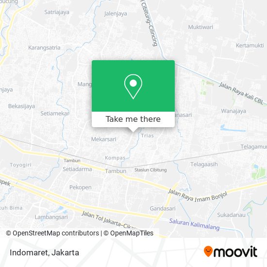 Indomaret map