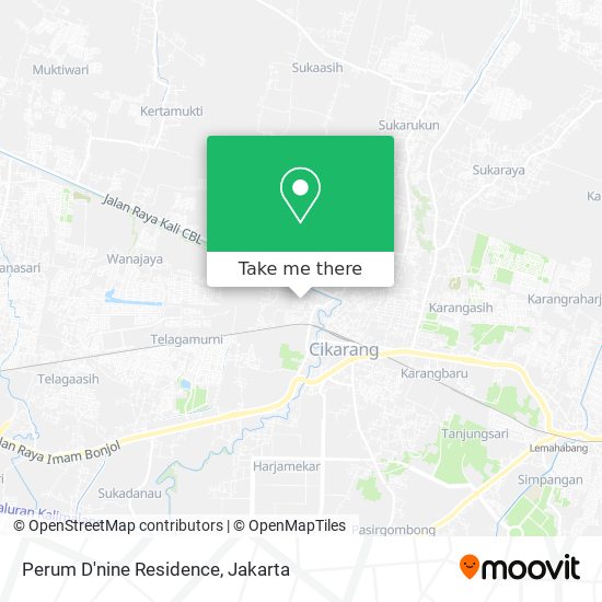 Perum D'nine Residence map