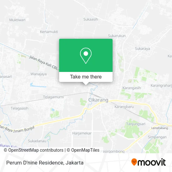 Perum D'nine Residence map