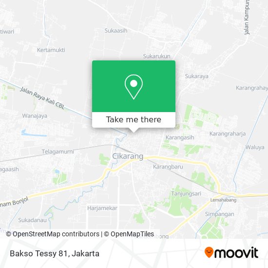 Bakso Tessy 81 map