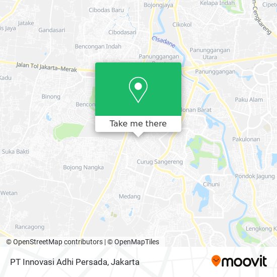 PT Innovasi Adhi Persada map
