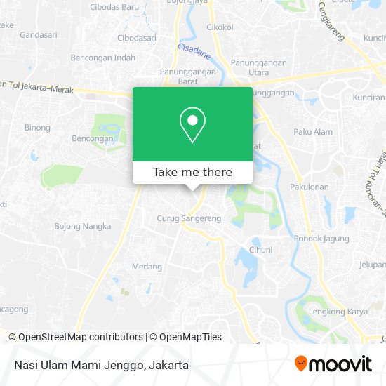Nasi Ulam Mami Jenggo map