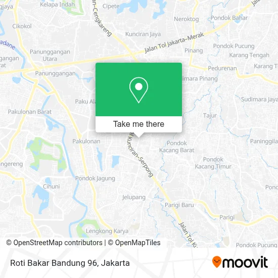 Roti Bakar Bandung 96 map