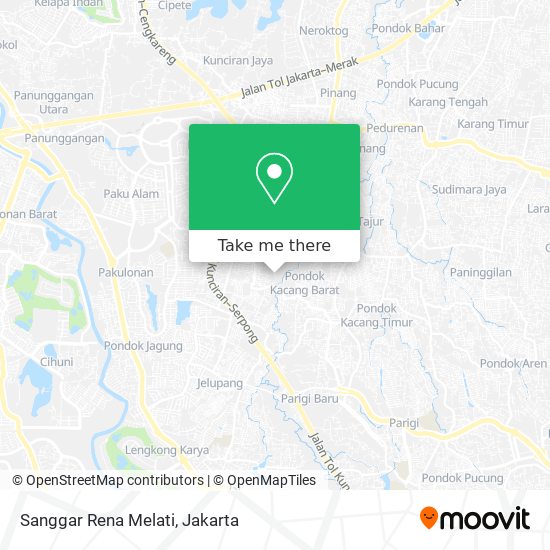 Sanggar Rena Melati map