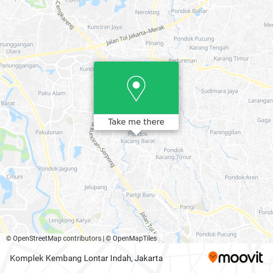 Komplek Kembang Lontar Indah map