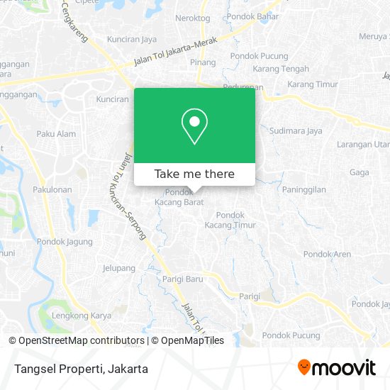 Tangsel Properti map