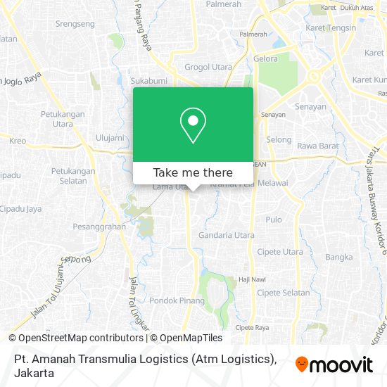 Pt. Amanah Transmulia Logistics (Atm Logistics) map