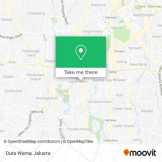 Duta Warna map