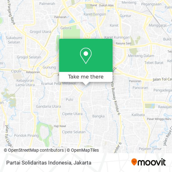 Partai Solidaritas Indonesia map