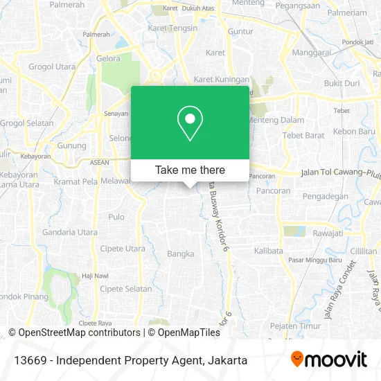 13669 - Independent Property Agent map