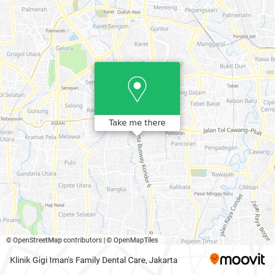 Klinik Gigi Iman's Family Dental Care map