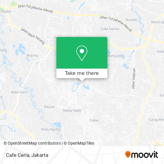 Cafe Ceria map