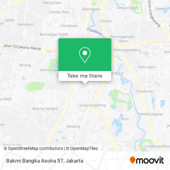 Bakmi Bangka Asoka 57 map