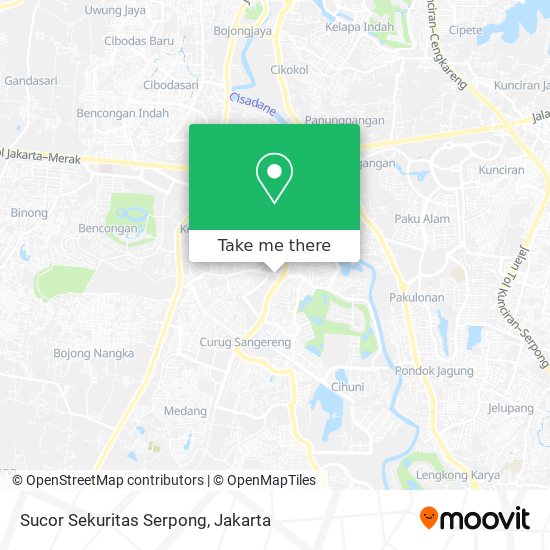 Sucor Sekuritas Serpong map