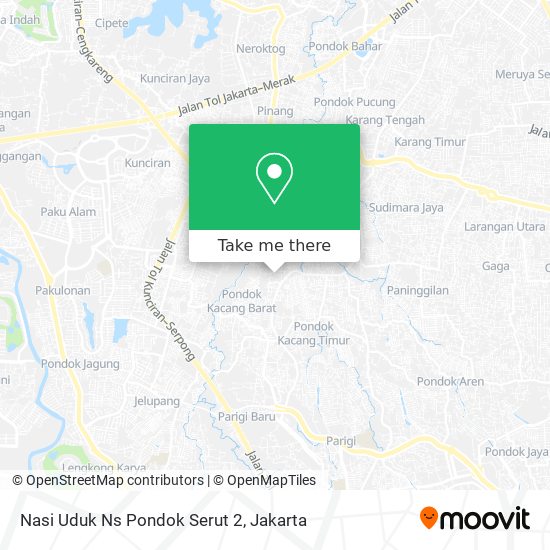 Nasi Uduk Ns Pondok Serut 2 map