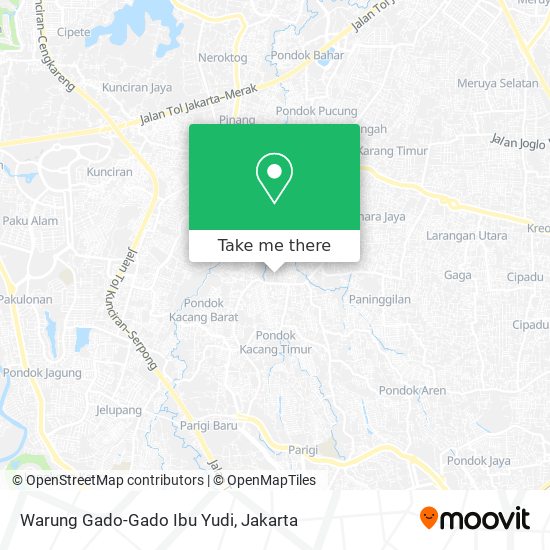 Warung Gado-Gado Ibu Yudi map