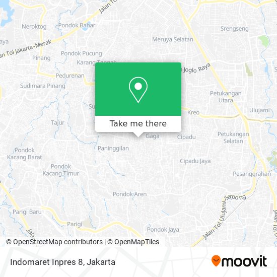 Indomaret Inpres 8 map