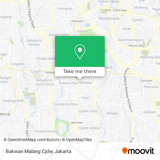 Bakwan Malang Cjdw map