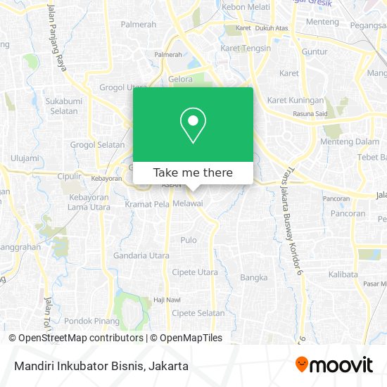 Mandiri Inkubator Bisnis map