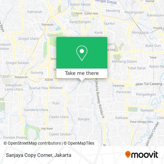 Sanjaya Copy Corner map