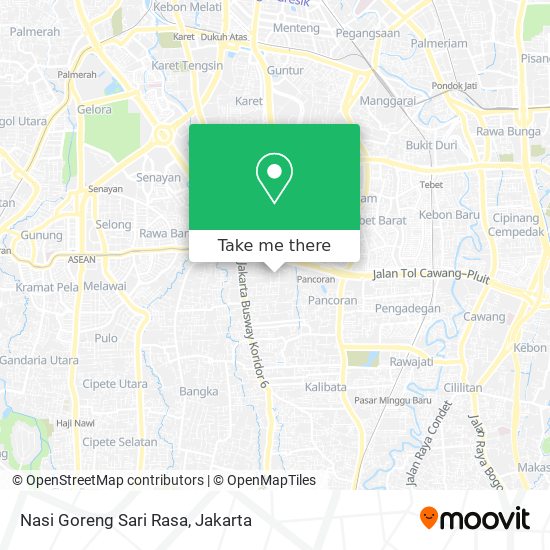 Nasi Goreng Sari Rasa map