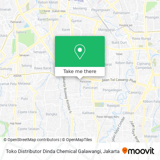 Toko Distributor Dinda Chemical Galawangi map