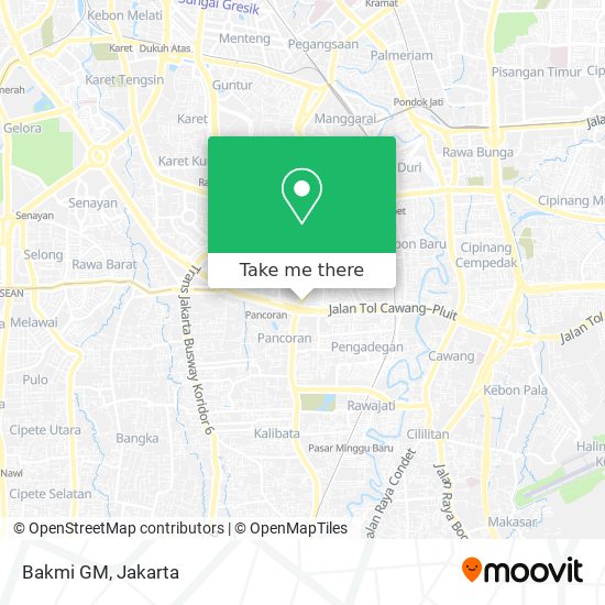 Bakmi GM map