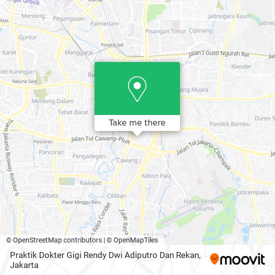 Praktik Dokter Gigi Rendy Dwi Adiputro Dan Rekan map