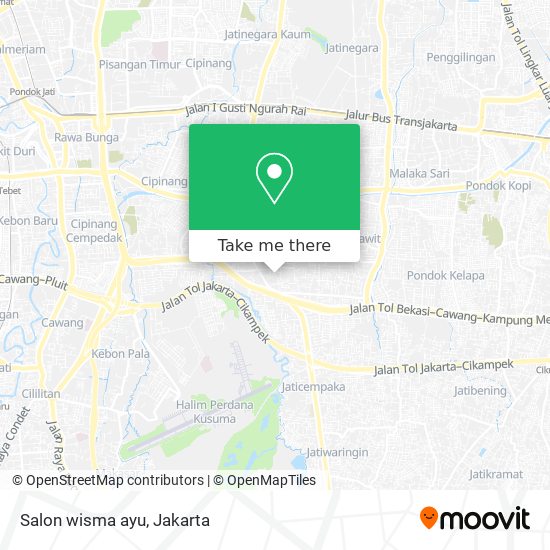 Salon wisma ayu map