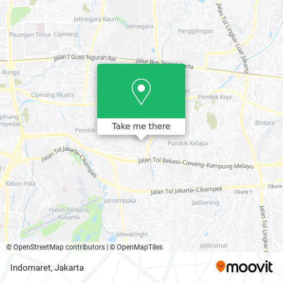 Indomaret map