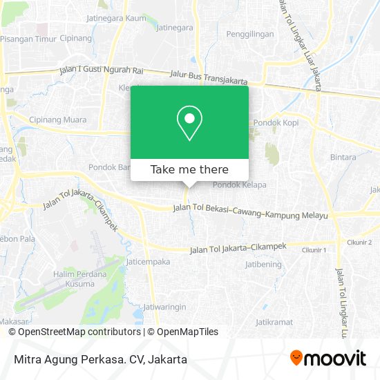 Mitra Agung Perkasa. CV map