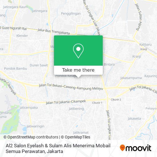 Al2 Salon Eyelash & Sulam Alis Menerima Mobail Semua Perawatan map