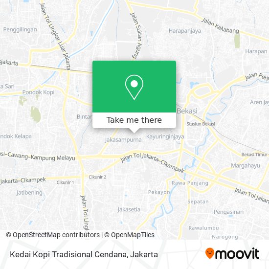 Kedai Kopi Tradisional Cendana map