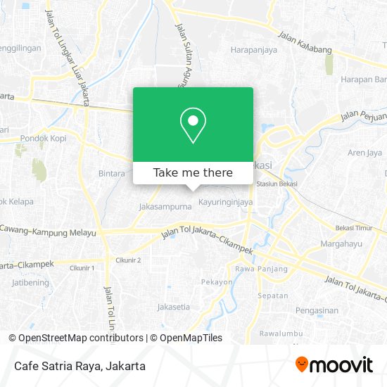 Cafe Satria Raya map