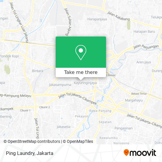 Ping Laundry map