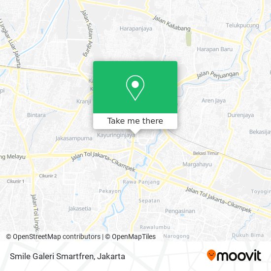 Smile Galeri Smartfren map