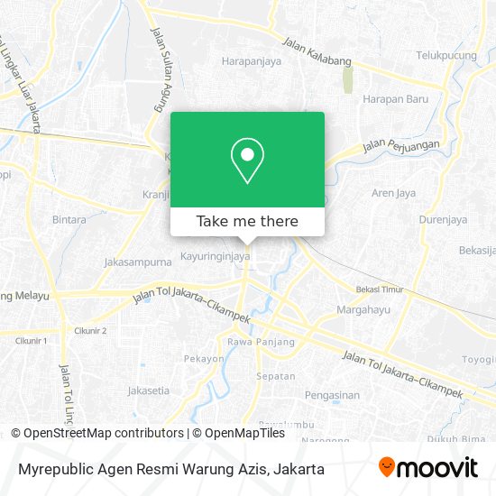 Myrepublic Agen Resmi Warung Azis map