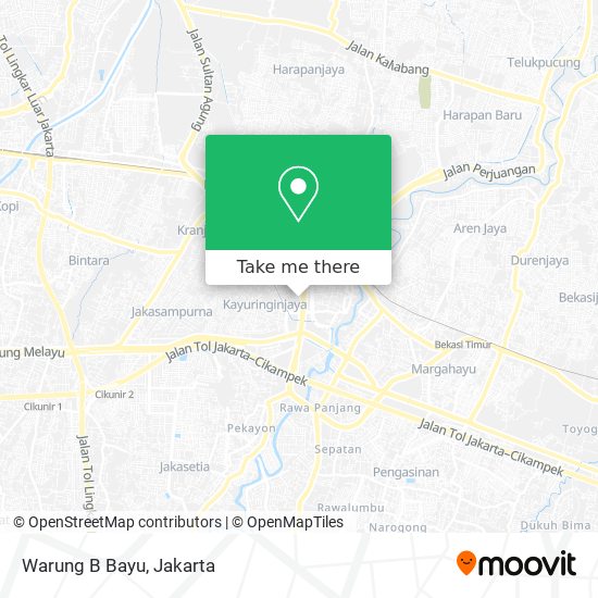 Warung B Bayu map