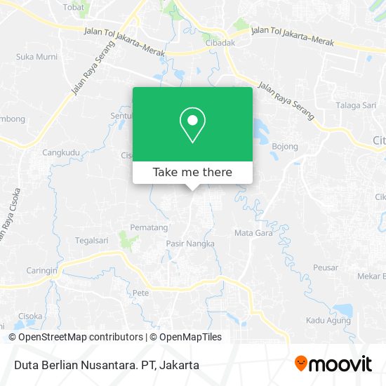Duta Berlian Nusantara. PT map