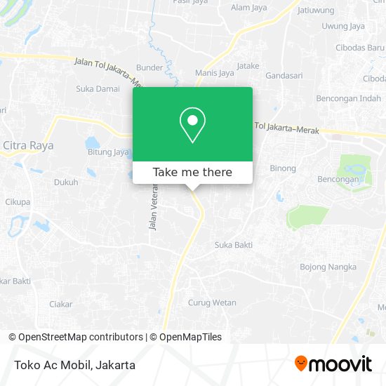 Toko Ac Mobil map