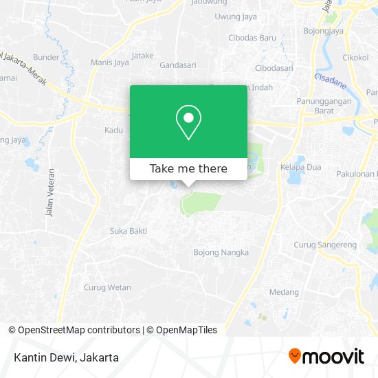 Kantin Dewi map