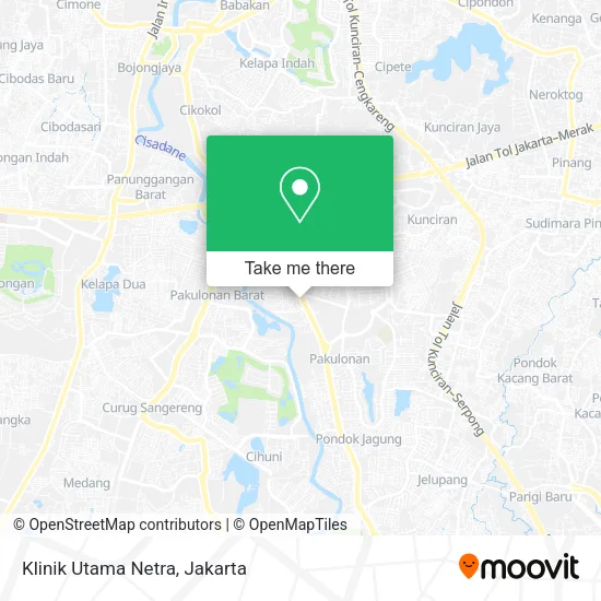 Klinik Utama Netra map