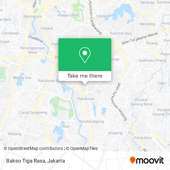 Bakso Tiga Rasa map