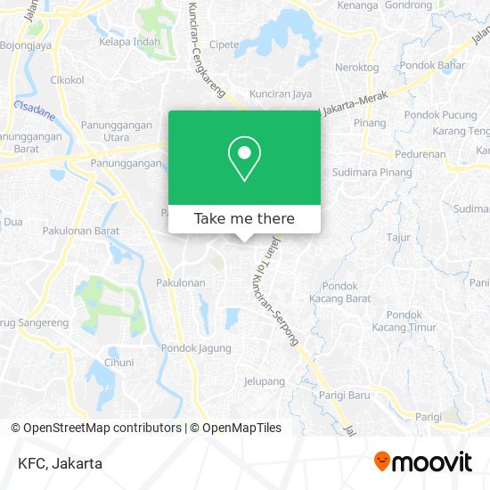 KFC map